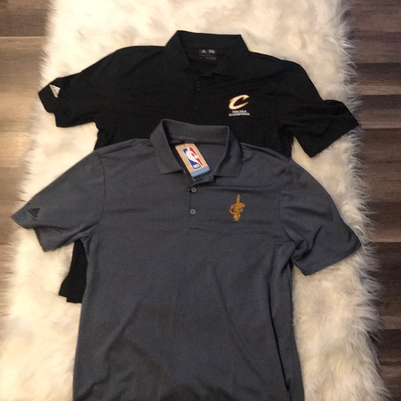 adidas Other - Two Brand New Cleveland Cavs Adidas SM Polos